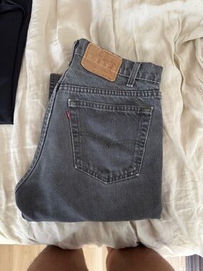 Levi's Men's Charcoal Straight Jeans 30W not 32W